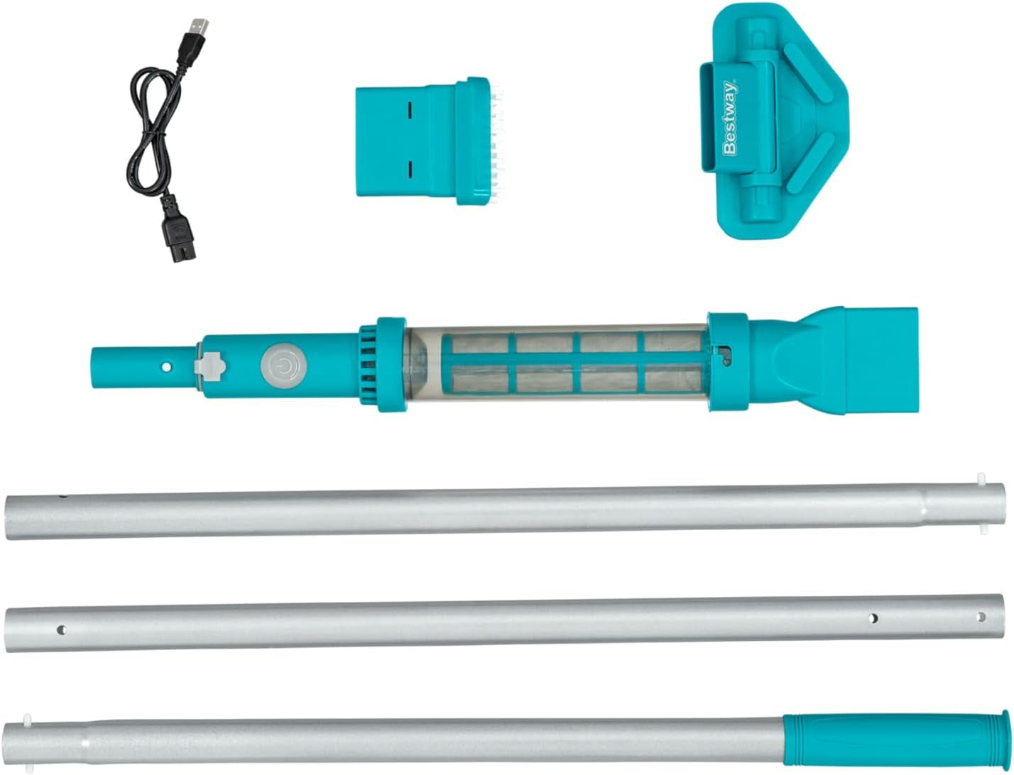 Bestway AquaSurge akkumulátoros medenceporszívó 251 cm