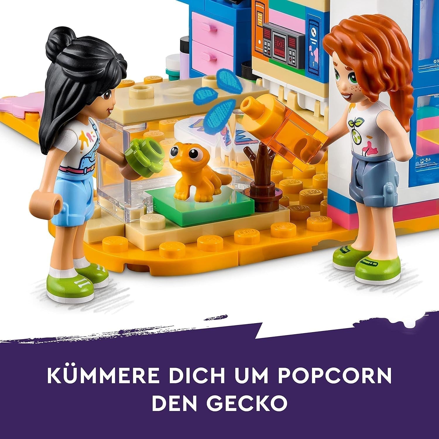 LEGO 41739 Friends Liann szobája, művészeti témájú minijáték, kis gyűjteményi ajándék Liannnal, őszi és kisállat mini babák 2023 sorozat építőkészletei Besuche den LEGO-Store