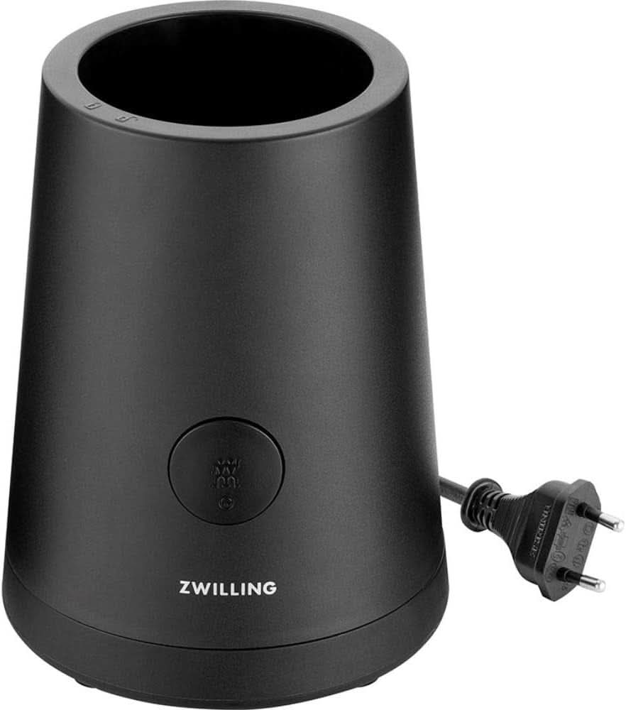 ZWILLING Állványkeverő, Smoothie Maker, Inkl. Trinkflasche Mit Verschluss, 600 ml, 300 watt, Edelstahl/Kunststoff, Schwarz Kitchen Naty Shop