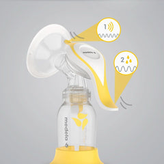 Medela Harmony kézi mellszívó - Kompakt svájci kialakítás Personalfit Flex pajzsokkal és Medela 2-Phase Expression technológiával Tartozékok Étel és szoptatás Bebe Naty Shop