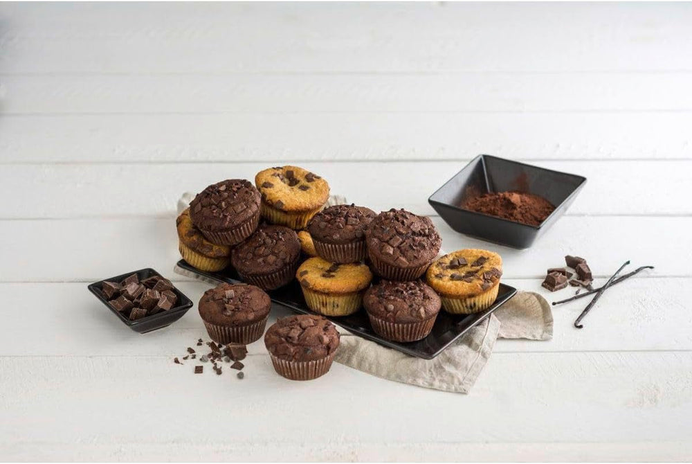 Zenker 6Er Muffinform Black Metallic, 275X190X30 Mm, Teflon Classic Antihaftbeschichtung, Hitzebeständig Bis 230°C, Leichte Reinigung, Ideal Für Köstliche Muffin Formák és tepsi Naty Shop