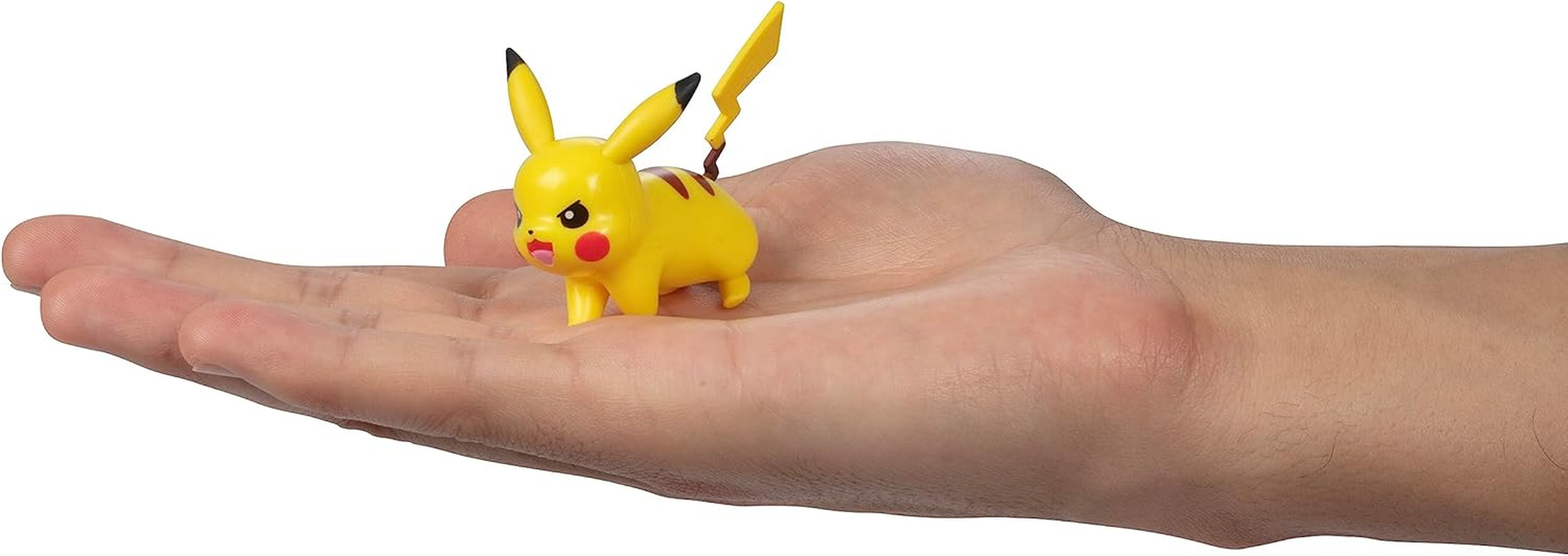 Pokémon-csata készen áll! 6 részes figurakészlet - 11,4 cm-es hamu és indító Pikachu, 5,1 cm-es Charmander, Rowlet, Piplup, Zorua - Hivatalos engedéllyel - Húsvéti ajándék gyerekeknek, fiúknak, lányoknak akciófigurák Naty Shop