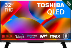 Toshiba 32QV2F63DG - Televizor QLED 32 inch (80 cm) - FHD 1920 x 1080 - DTS Virtual:X - Smart TV - 2 x HDMI