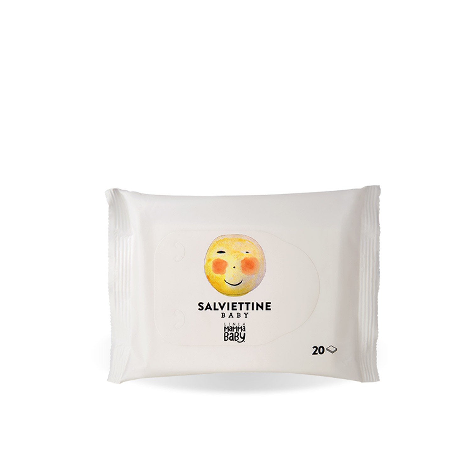 Mammababy Line - Puhító hatású tisztító törlőkendők (20 db)