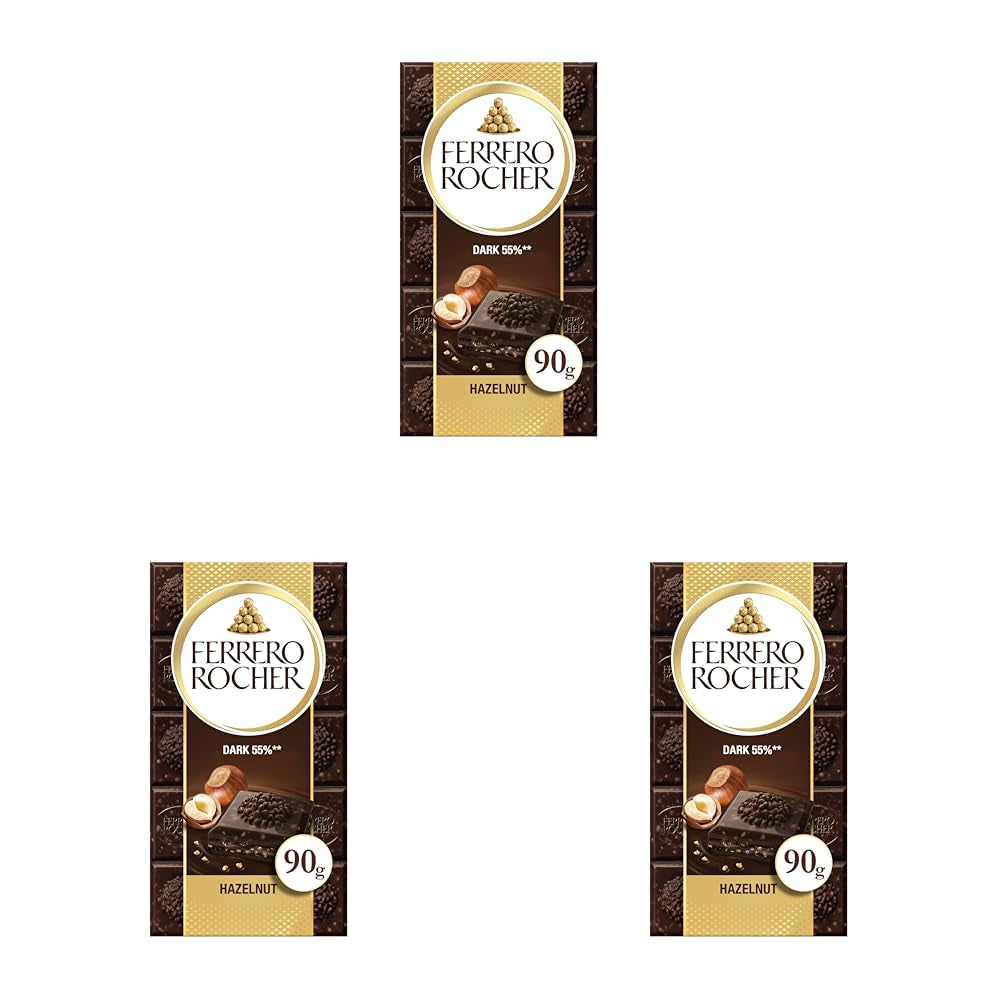 Ferrero Rocher szelet - fehér csokoládé mogyoróval - Valentin napi ajándék neki és neki - 1 db csokoládé x 90g