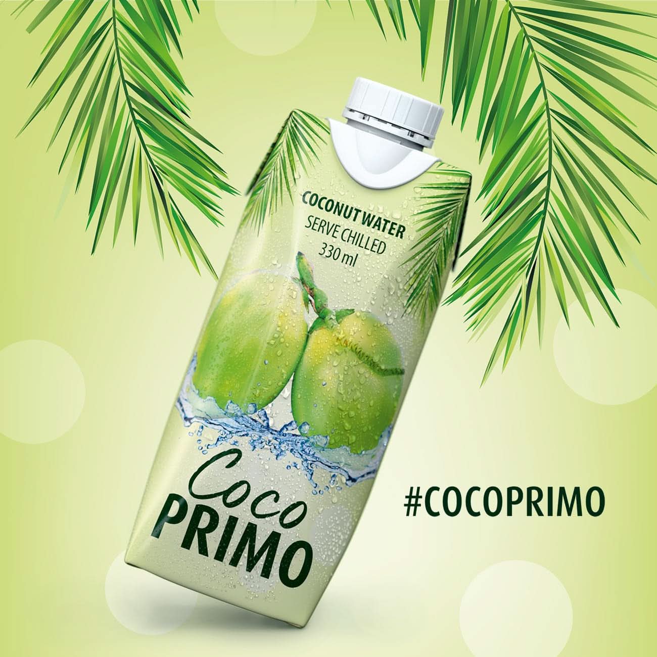 Kókuszvíz, tiszta, sportital, szomjoltó, 12 x 330 ml alkoholmentes italok Naty Shop