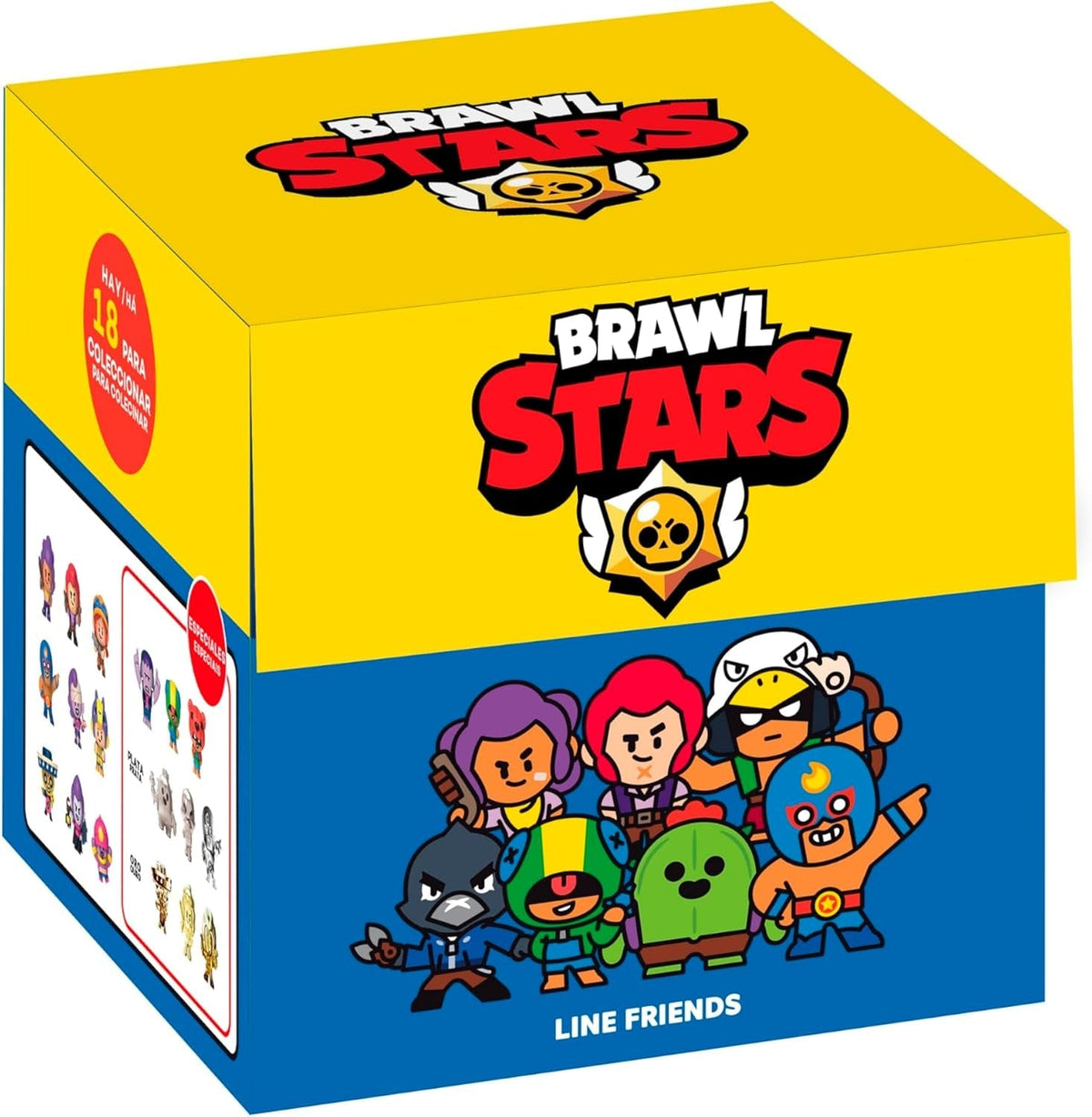 Bizak Brawl Stars 64112017-1 1. figura darab 4 cm-es figura meglepetésdobozban Többszereplős harci játék Kor 3+ akciófigurák Naty Shop alapértelmezett cím