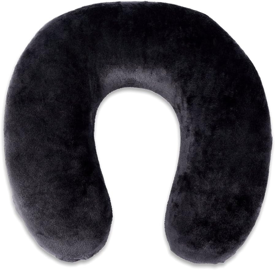 Pernă de gât Rocco eK, 4 culori disponibile, pernă de călătorie, pernă de susținere a gâtului, pernă ortopedică de susținere a gâtului, spumă cu memorie