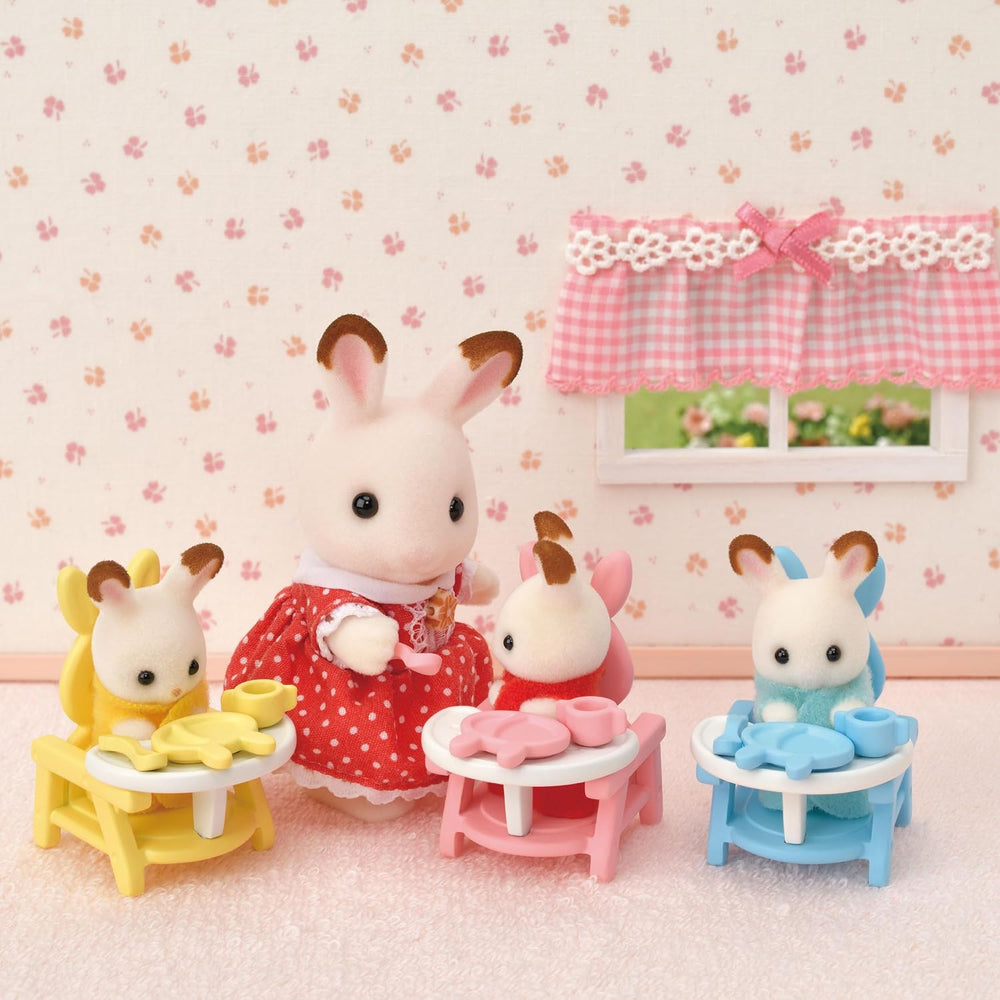 Sylvanian Families L5532 Kit de început pentru tripleți - Set de joacă pentru casă de păpuși