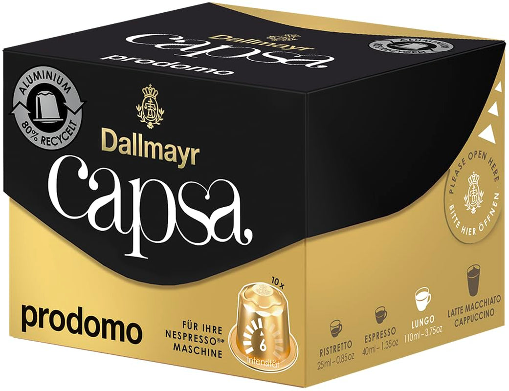 Capsa Lungo Prodomo 10 Kapseln (Packung mit 5)