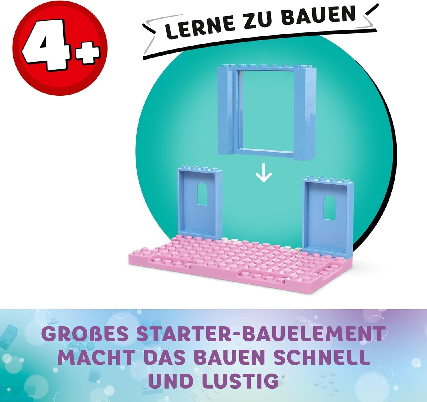 LEGO 4+ Gabby babaháza Gabby kiscica fülei színlelős játék állatkészlet gyerekjáték csúszdával és figurákkal Ajándék lányoknak és fiúknak Kreatív játék 10796 Építőkészletek Beuche den LEGO-Store
