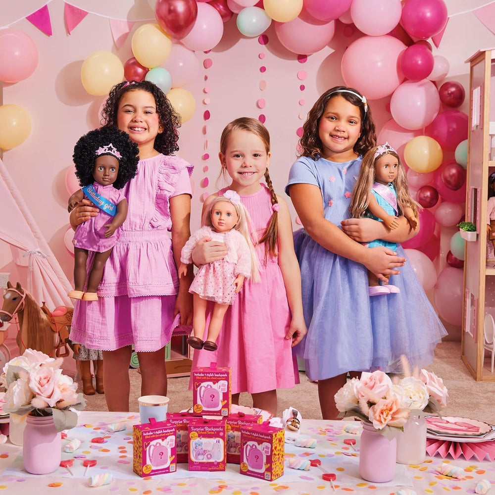 Generációnk - Dustin - 46 cm Junge Puppe - Lebensechte hazelnussbraune Augen und gemwelltes brownes Haar - Outfit im Western-Stil & Country-Hut - Spielzeug für Kinder ab 3 Jahren