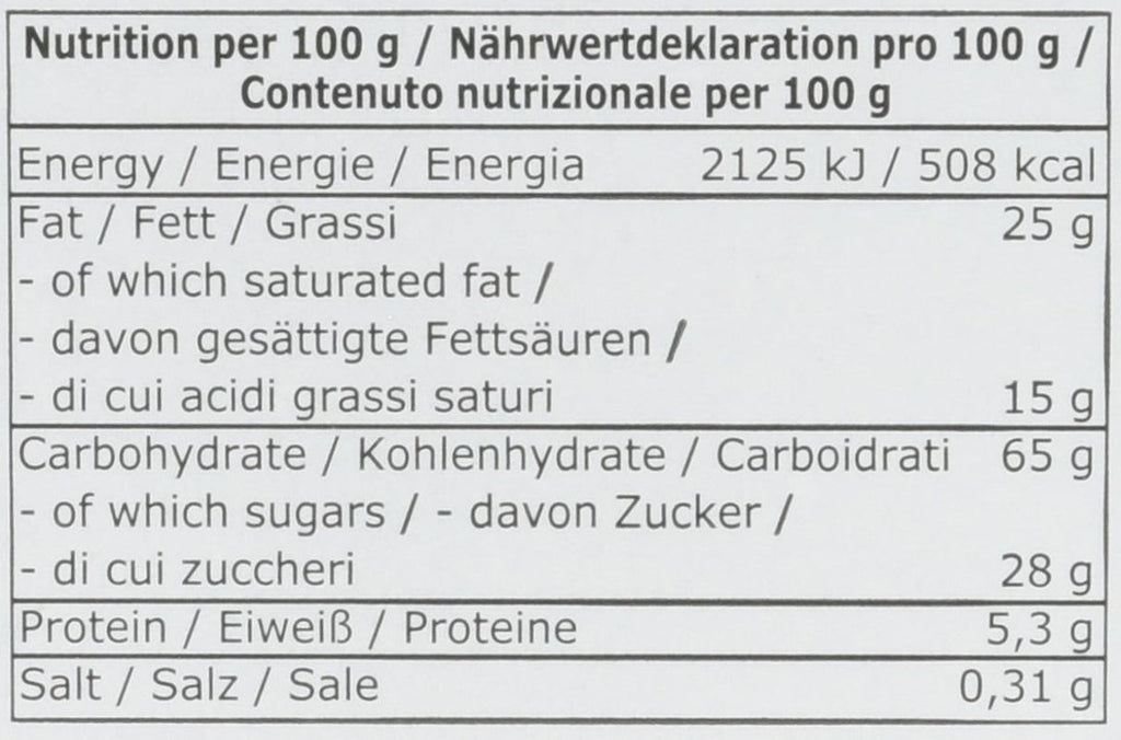 Fursecuri daneze cu unt și fursecuri cu ciocolată, Fursecuri daneze cu unt, Mix pentru biscuiți la conservă, 500 g