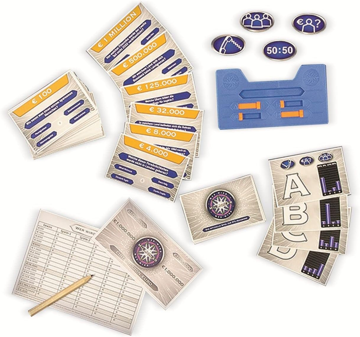 Jumbo Games 19736 játékok – Ki akar milliomos lenni – 20. évforduló – Társasjáték – 12 éven felülieknek