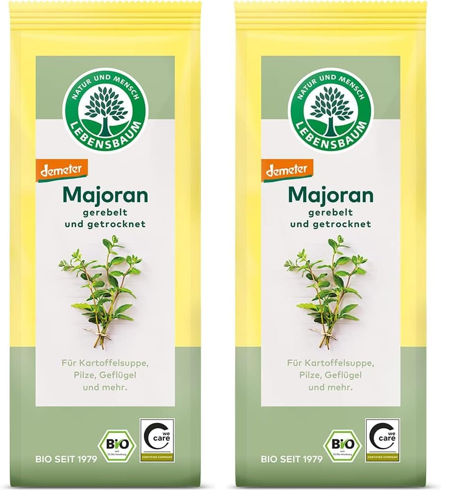 Lebensbaum Liebstöckel geschnitten, Bio-Gewürz mit würzigem Geschmack, Maggi-Kraut für Suppen, Marinaden, Fleisch- und Fisch-Gerichte, vegán, 15g