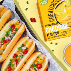 Kultúrált élelmiszerek veganer Käse Käseersatz Laktosefrei Glutenfrei 2-szer Gouda Und Cheddar CHEATCHEEZ