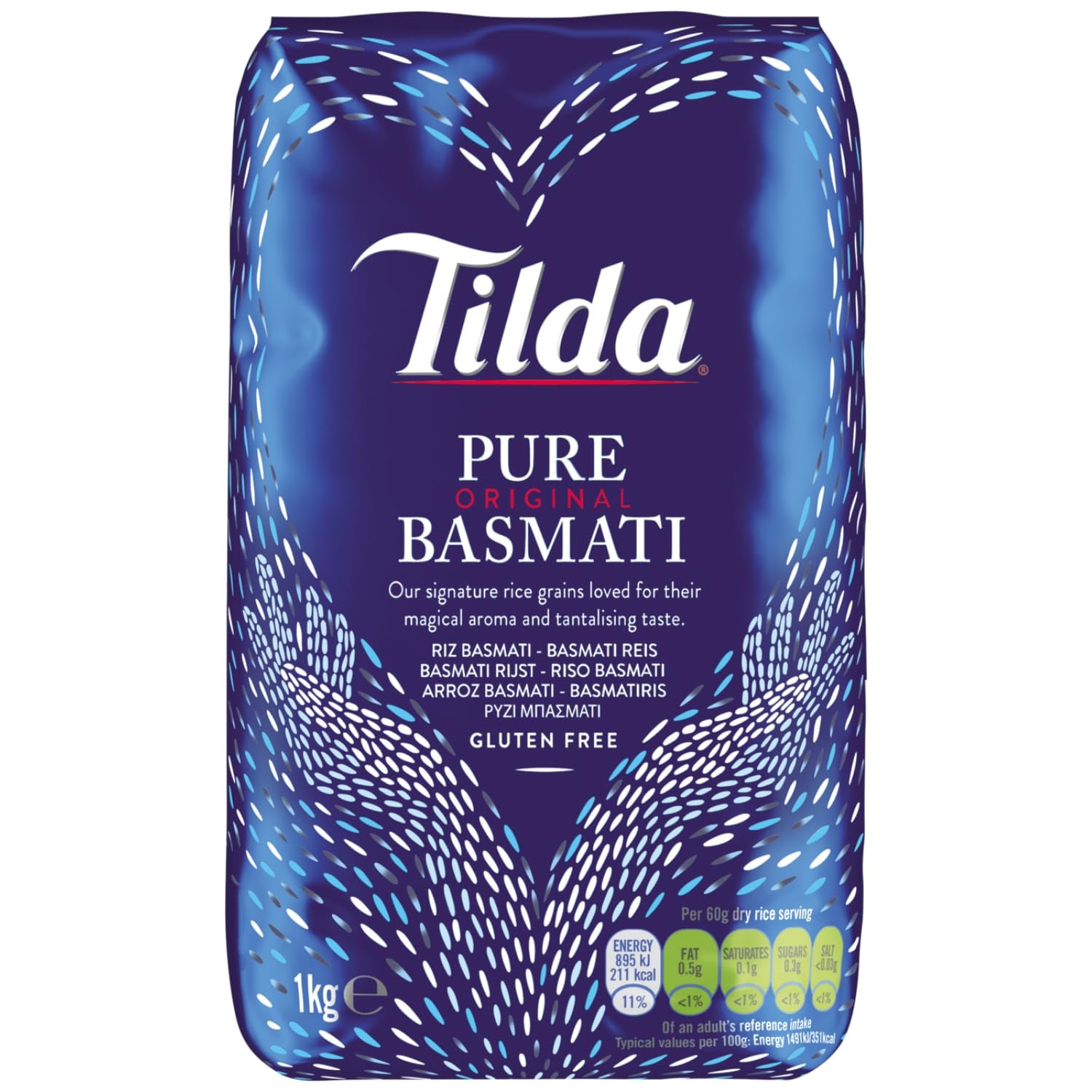 Basmati rizs Tilda Pure Original, 1 csomag (1x10kg)