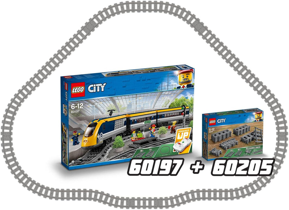 LEGO 60205 City Tracks 20 részes bővítőkészlet gyerekeknek fiúknak és lányoknak játékkészlet építőkészletek Besuche den LEGO-Store