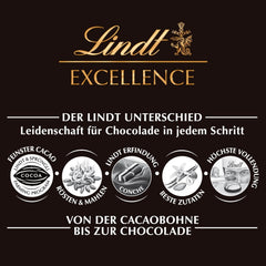 Lindt Excellence Sweet Salted Wood - Étcsokoládé szelet 100g - Intenzív kakaó íz