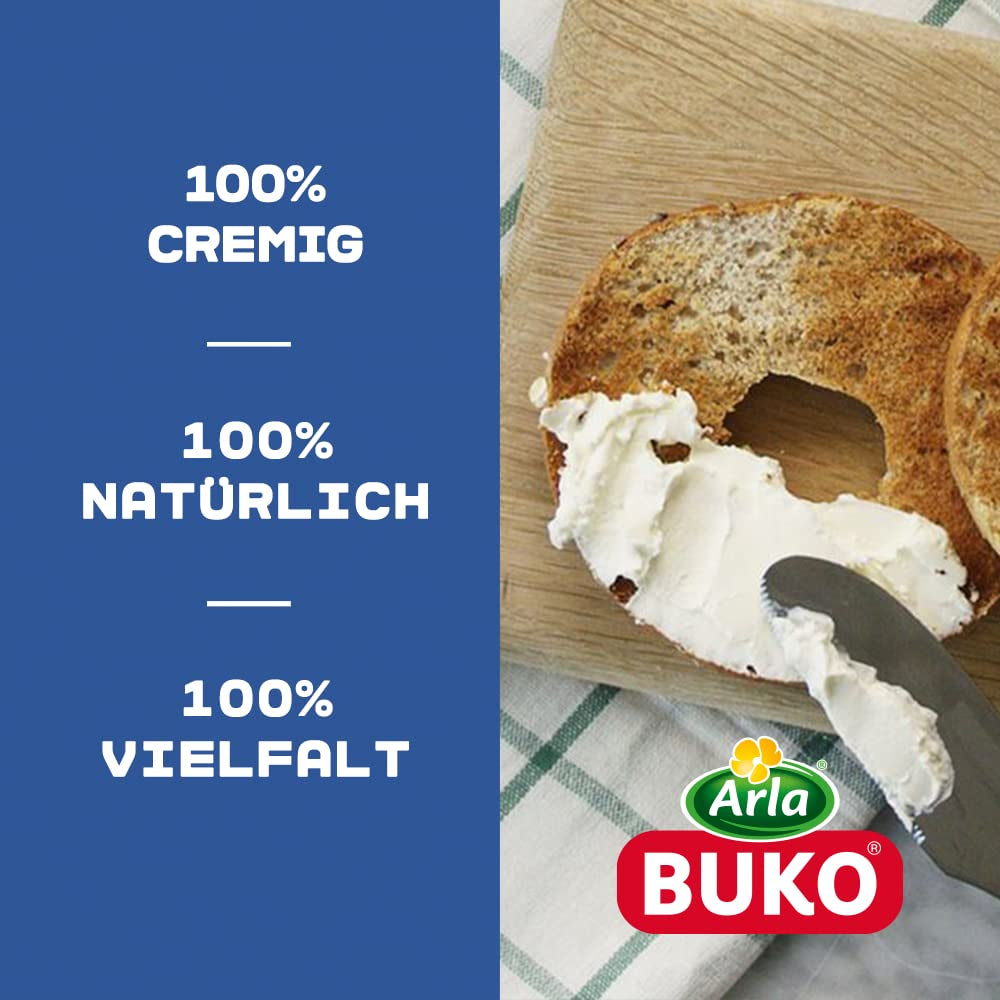 Gartenkräuter Frischkäse | 10x200g | 100%-ban természetes összetevők Ohne Konservierungsstoffe, Thickeners und Gesmackverstärker