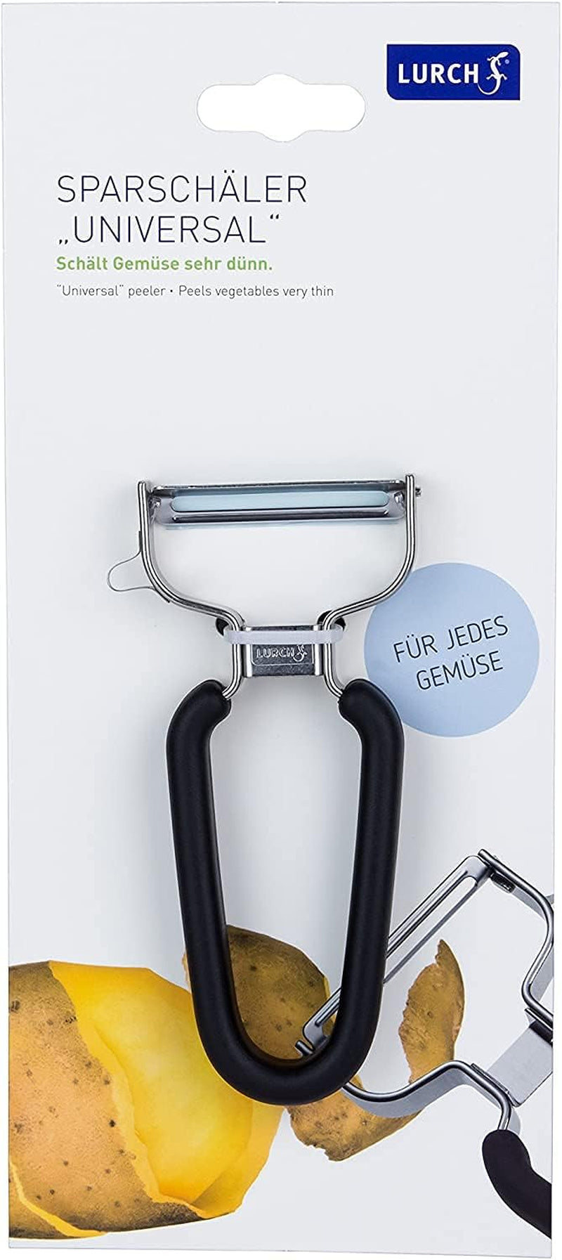 Lurch Economy Peeler Rozsdamentes acél burgonyahámozó pengefejjel Bútorhámozó Naty Shop