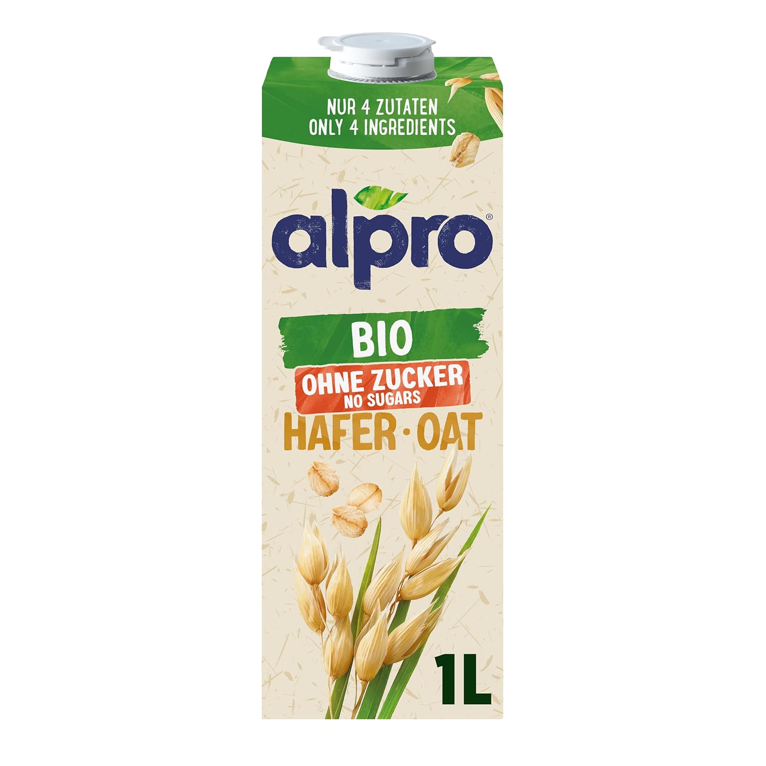 Alpro Bio Haferdrink Cukor nélkül - Növényi ital zabbal