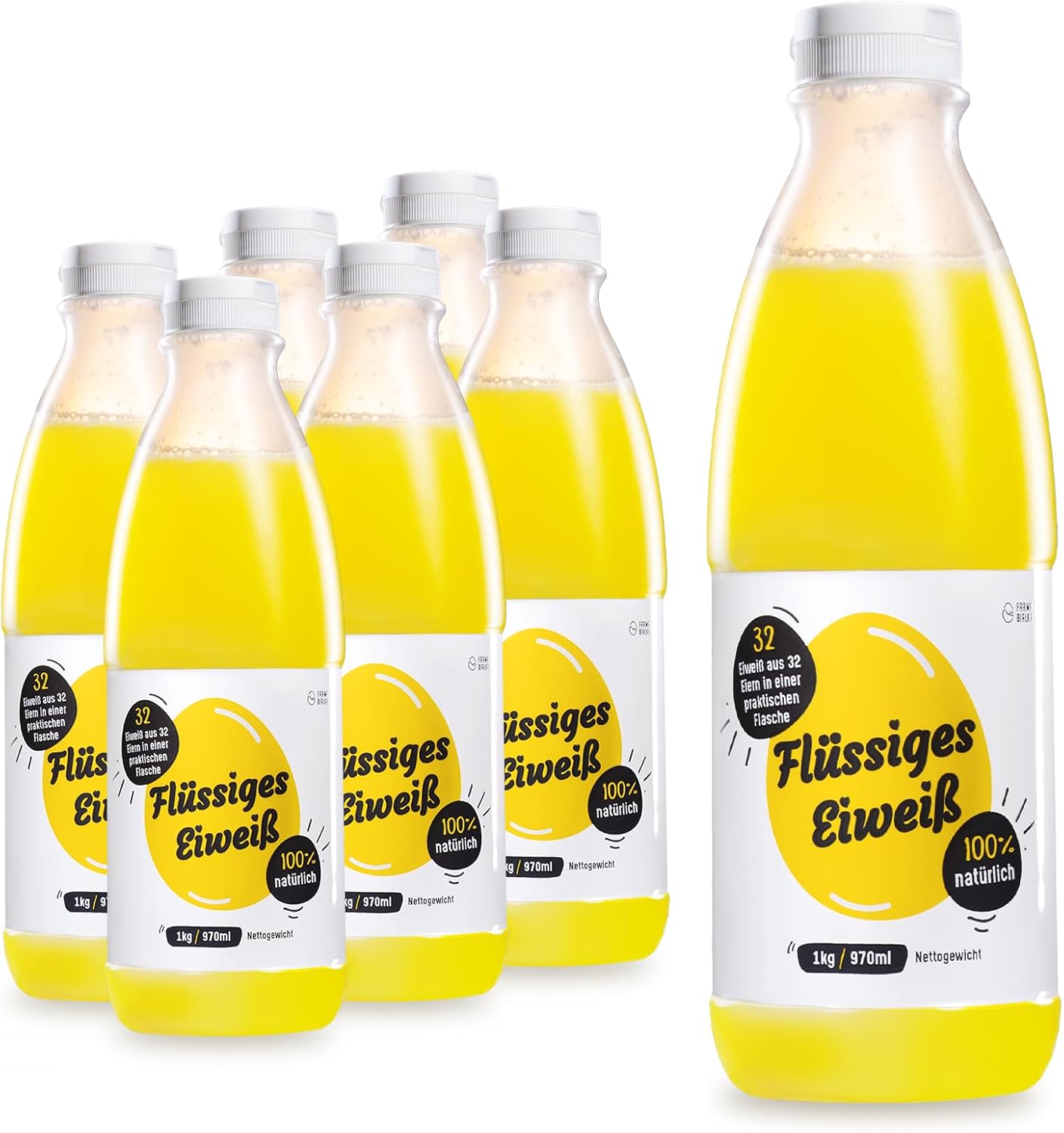 Folyékony tojásfehérje márka - 6x1kg 100% természetes fehérje