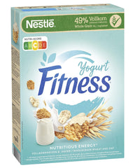 Nestlé Fitness Joghurt teljes kiőrlésű reggeli gabonapelyhek részleges joghurt ízesítéssel, 4 db-os csomag (4 x 350 g)