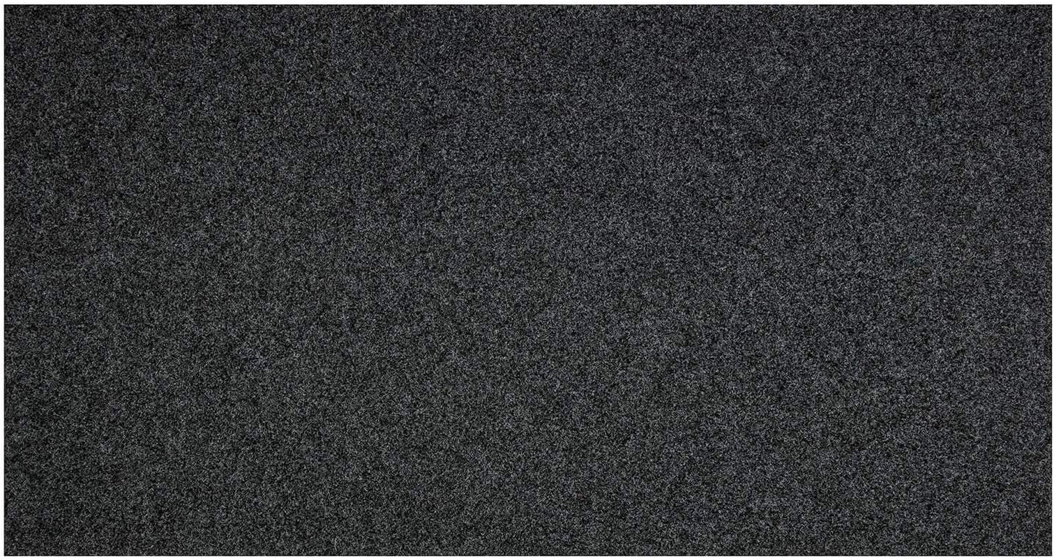 Floordirekt Rasenteppich Farbwunder Park | Balkonteppich | Strapazierfähig & Witterungsbeständig | Kunstrasenteppich Für Terrasse, Balkon Und Freizeit | Outdoor (Anthrazit, 100 X 300 Cm)