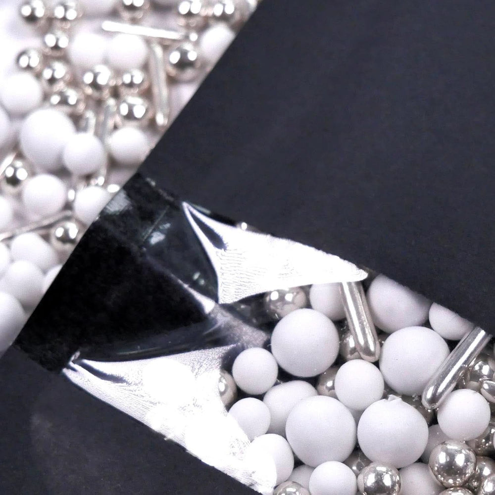 Streusel Hero Chocolate Mix Silver White Sprinkles, 40 grame Naty Shop