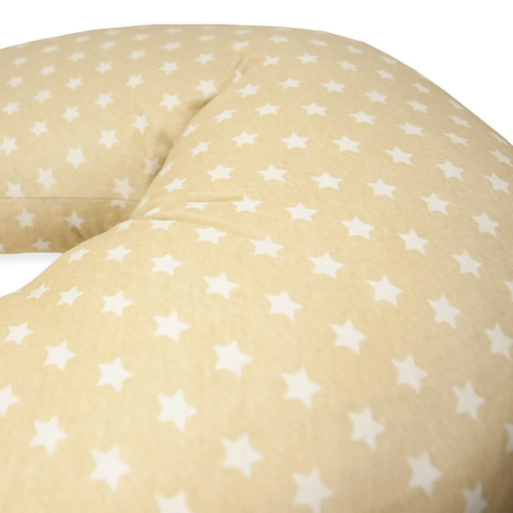 Szoptatós párna újszülötteknek, XL, 100% pamut huzat, levehető és mosható, poliészter töltet, csillag motívum Kiegészítők Étel és szoptatás Bebe Naty Shop