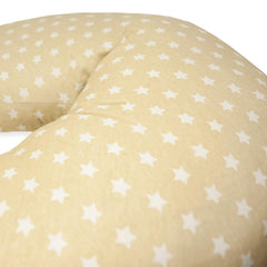 Szoptatós párna újszülötteknek, XL, 100% pamut huzat, levehető és mosható, poliészter töltet, csillag motívum Kiegészítők Étel és szoptatás Bebe Naty Shop