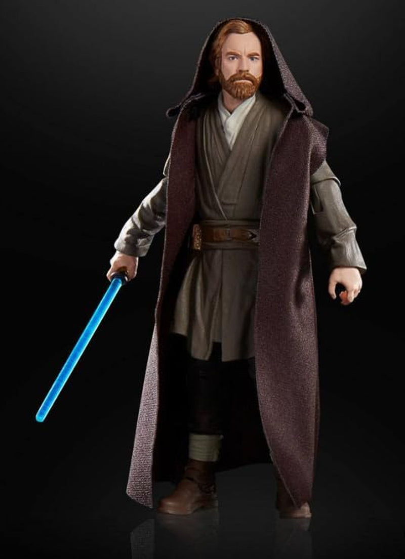 Star Wars Hasbro Star WarBlack sorozat Obi-Wan Kenobi (Jabiim), 15 cm-es nagy akciófigura Obi-Wan Kenobi, Multi, F7098 akciófigurák Naty Shop