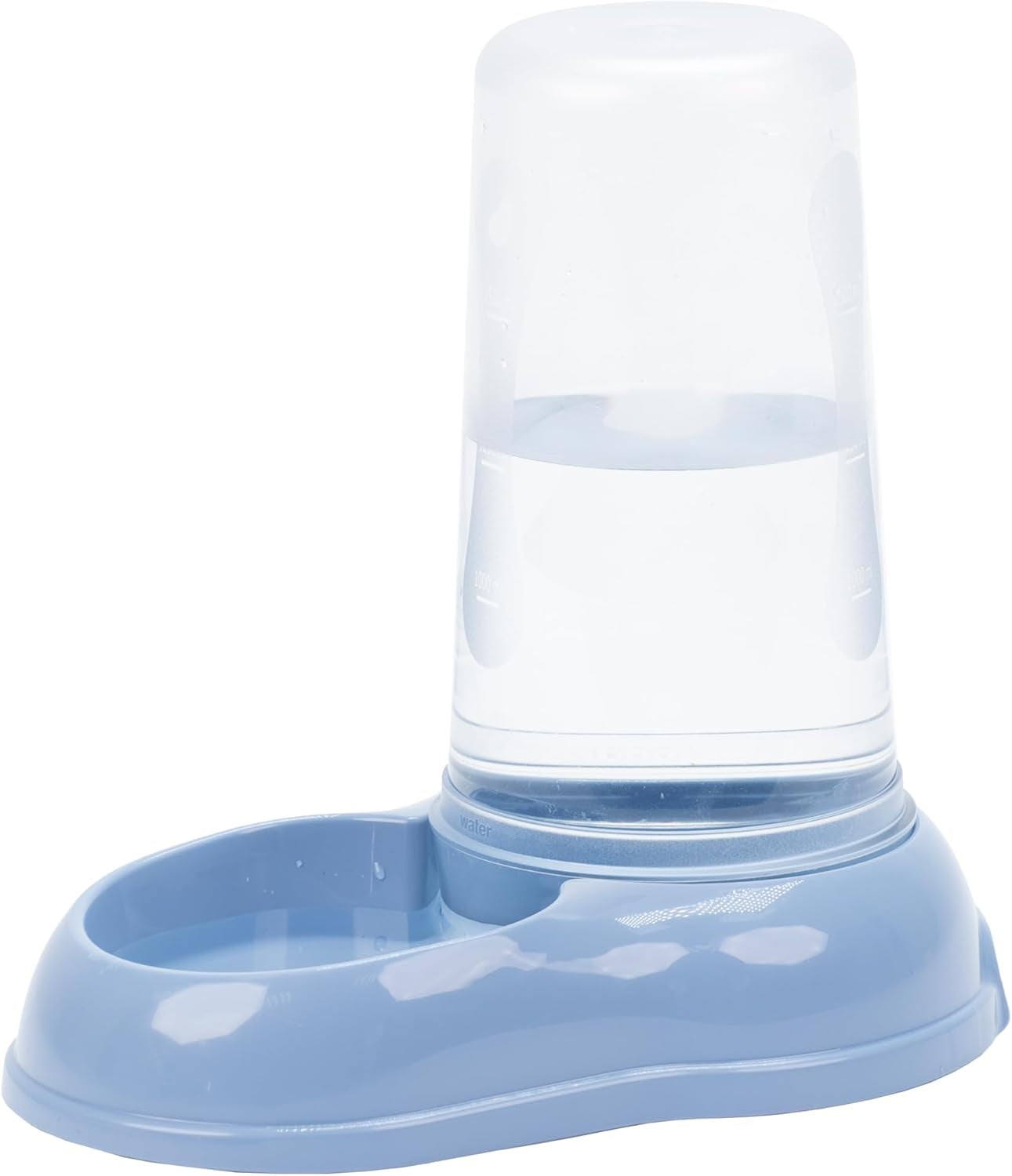 Ferplast Futter- oder Wasserspender für Hunde und Katzen AZIMUT 600 Futtertrog Water 0,6 liter, Rutschfester Boden, 12,5 x 19 x ma 19,5 cm kék