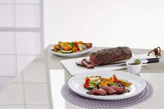 Dr. Oetker Maxi Fryer acél fedővel, családi négyzet alakú sütőedény csirkéhez és zöldségekhez Sütőformák és tepsiek Naty Shop