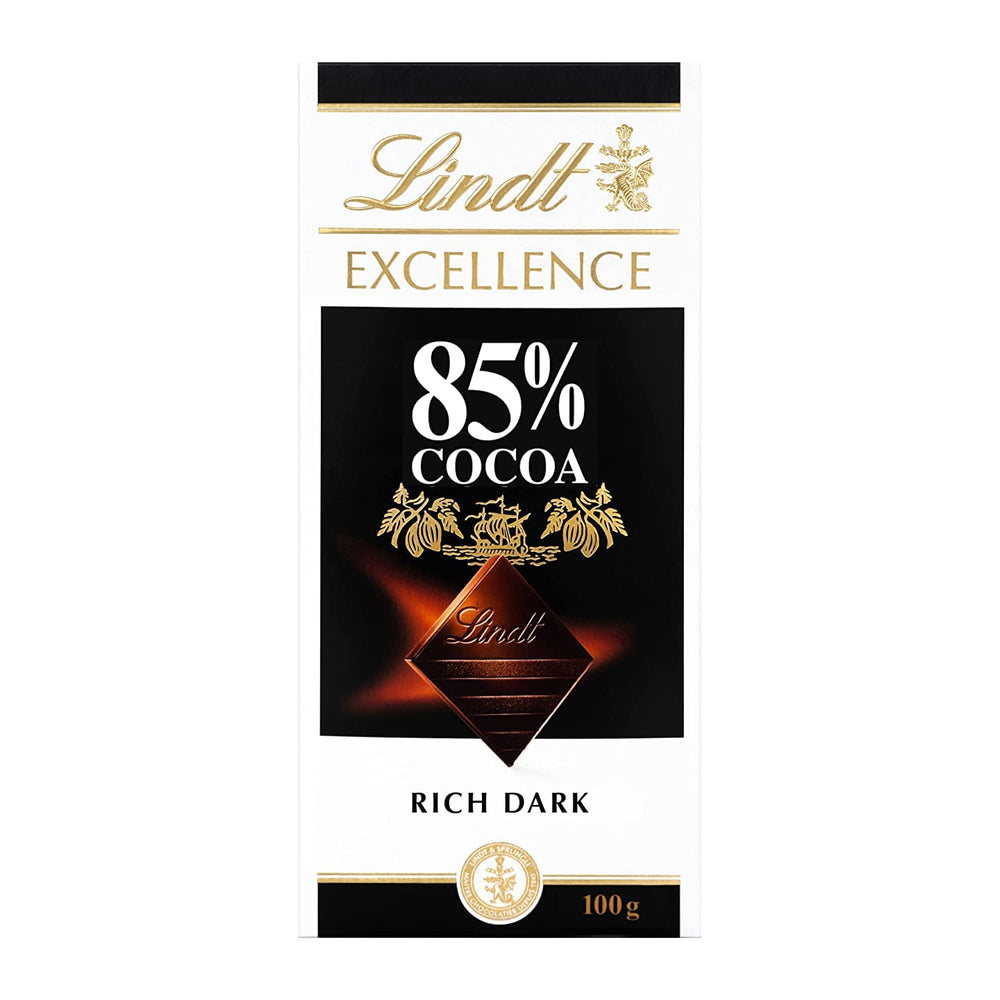 Lindt csokoládé | Bar EXCELLENCE 85% kakaó | 100g | Extra étcsokoládé | Vegán csokoládészelet