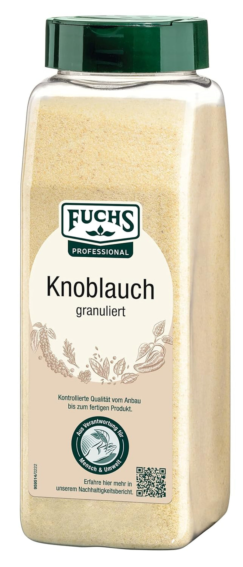 Fuchs Gewürze Knoblauch granulált, 600 g