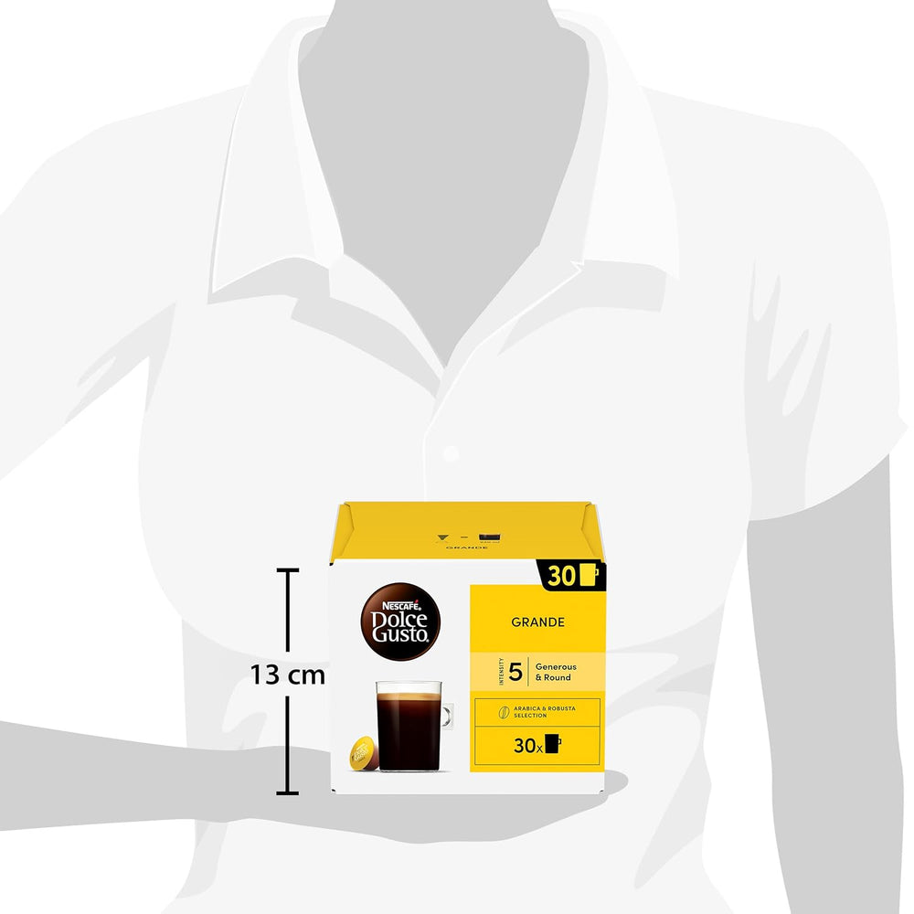 NESCAFÉ DOLCE GUSTO Grande Kaffeekapseln 3er Vorratspack (3 x 30 Kapseln)