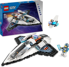 LEGO City Raumschiff, Weltraum-Spielzeug és Space Shuttle für Kinder zum Baen, Jungen und Mädchen ab 6 Jahren, Set mit Astronaut-Figur 60430