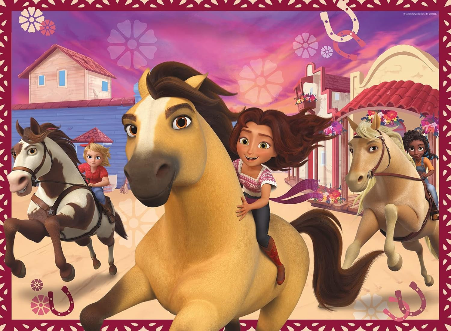 Ravensburger Puzzle pentru copii - 12994 Friends For Life - Dreamworks Spirit Puzzle pentru copii de la 7 ani, cu 150 de piese în format Xxl Puzzle Naty Shop