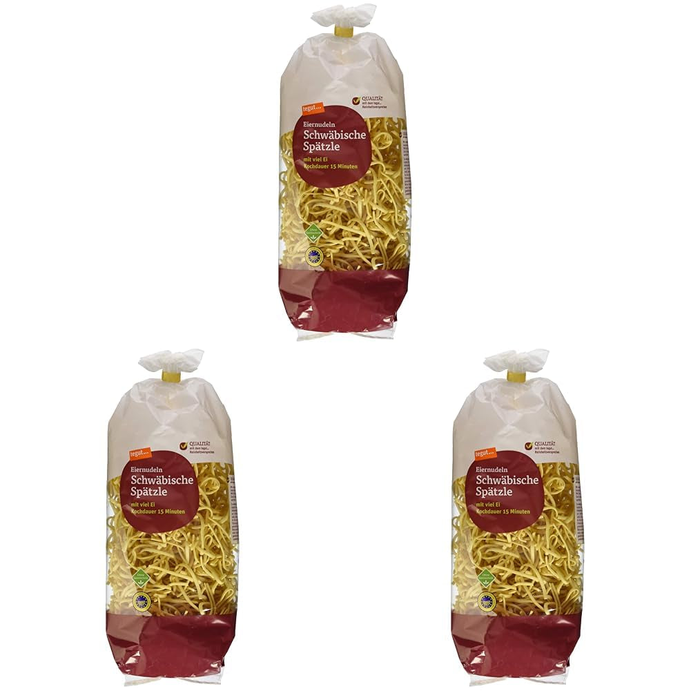 tegut... Sváb spätzle tojásos tészta, 1 x 500g