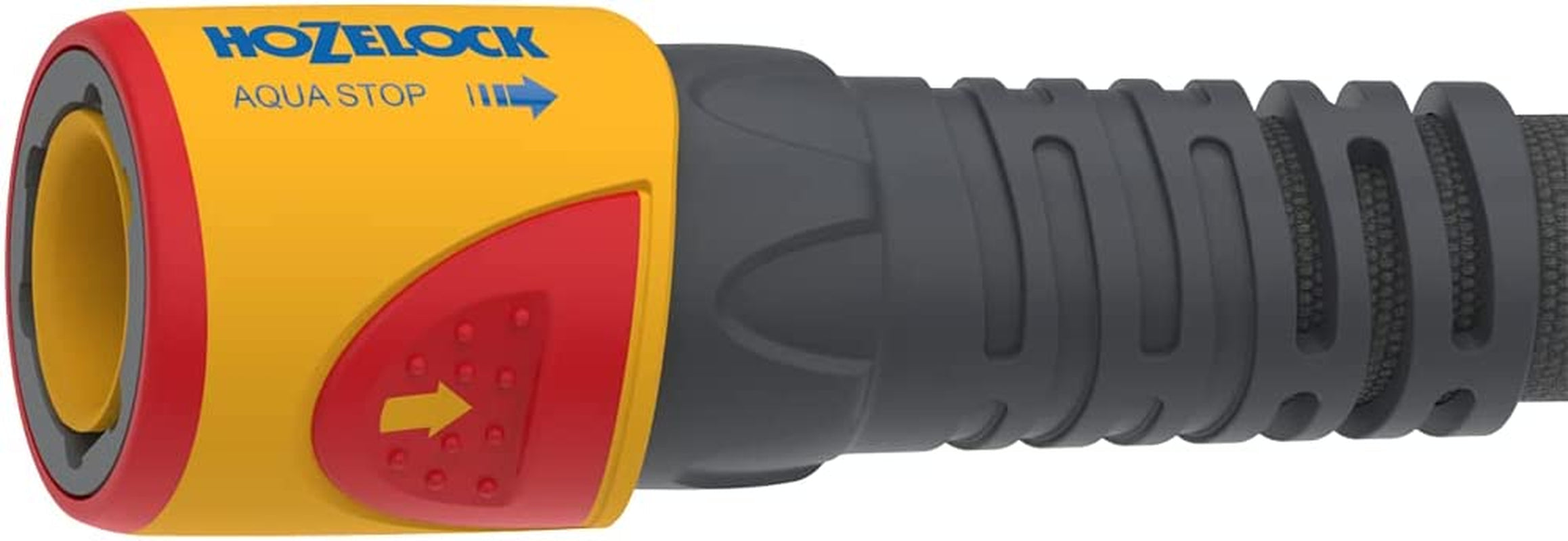 Furtun hibrid HOZELOCK - Tuffhoze 25 m: furtun extrem de flexibil cu tehnologie de țesătură Tuff Fiber, compatibil cu mașinile de spălat cu presiune (40 bar), furtun durabil și foarte ușor [8125A1240]