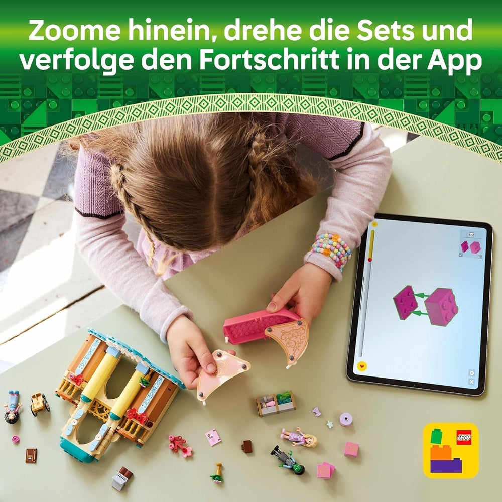 LEGO Wicked Glinda, Elphaba és Nessarose a Shiz Egyetemen vitorlás és 3 figurás játékhajó ajándék lányoknak és fiúknak 7 éves babaház szerelmeseinek 75681 építőkészlet Besuche den LEGO-Store