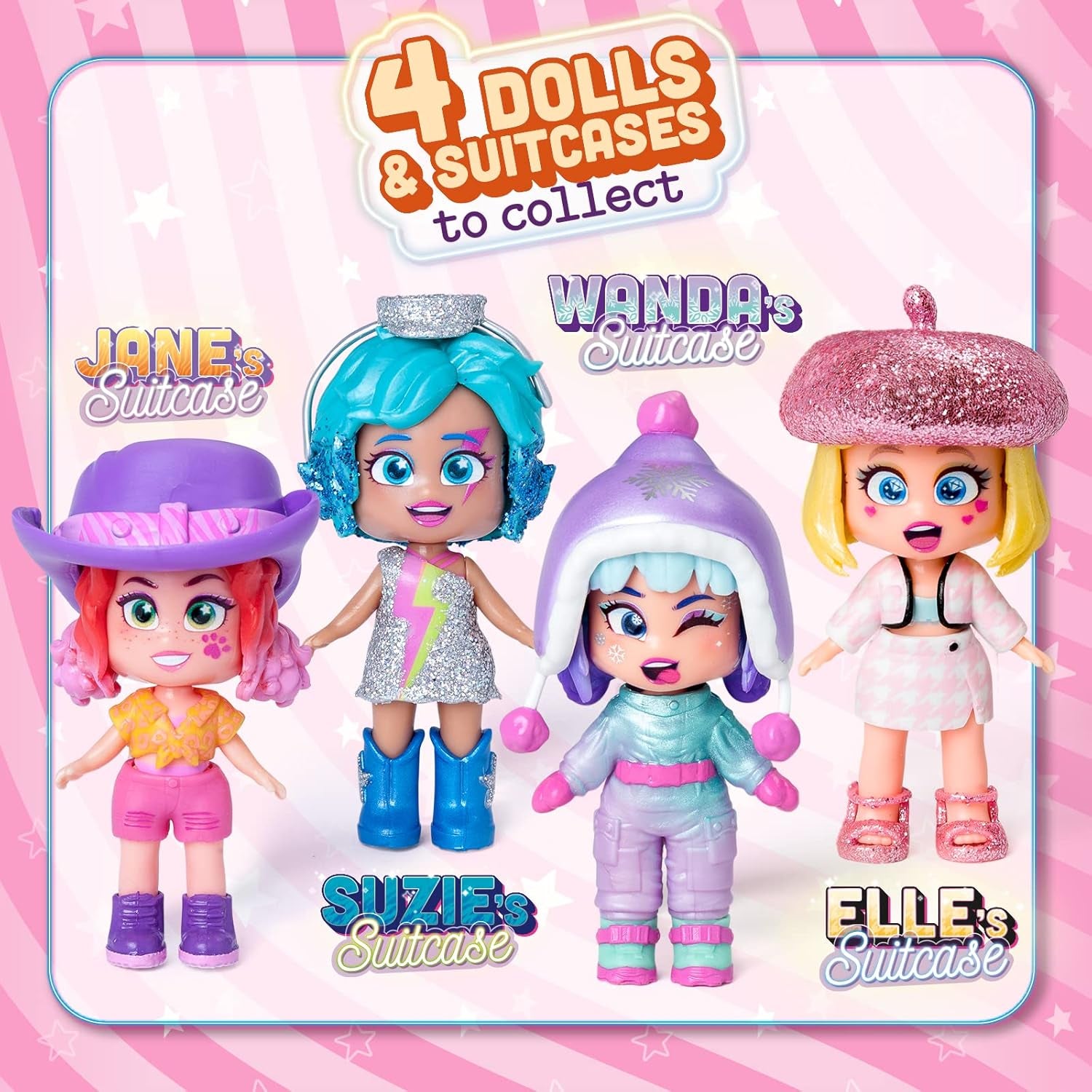 - Jane bőröndje, sokszínű (Magic Box Toys PKLSP108IN50)