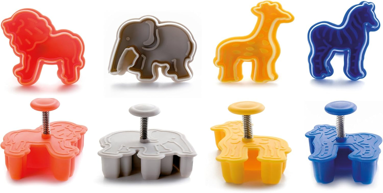 734700 Mașini de forfecat Safari cu ejector, 4 bucăți