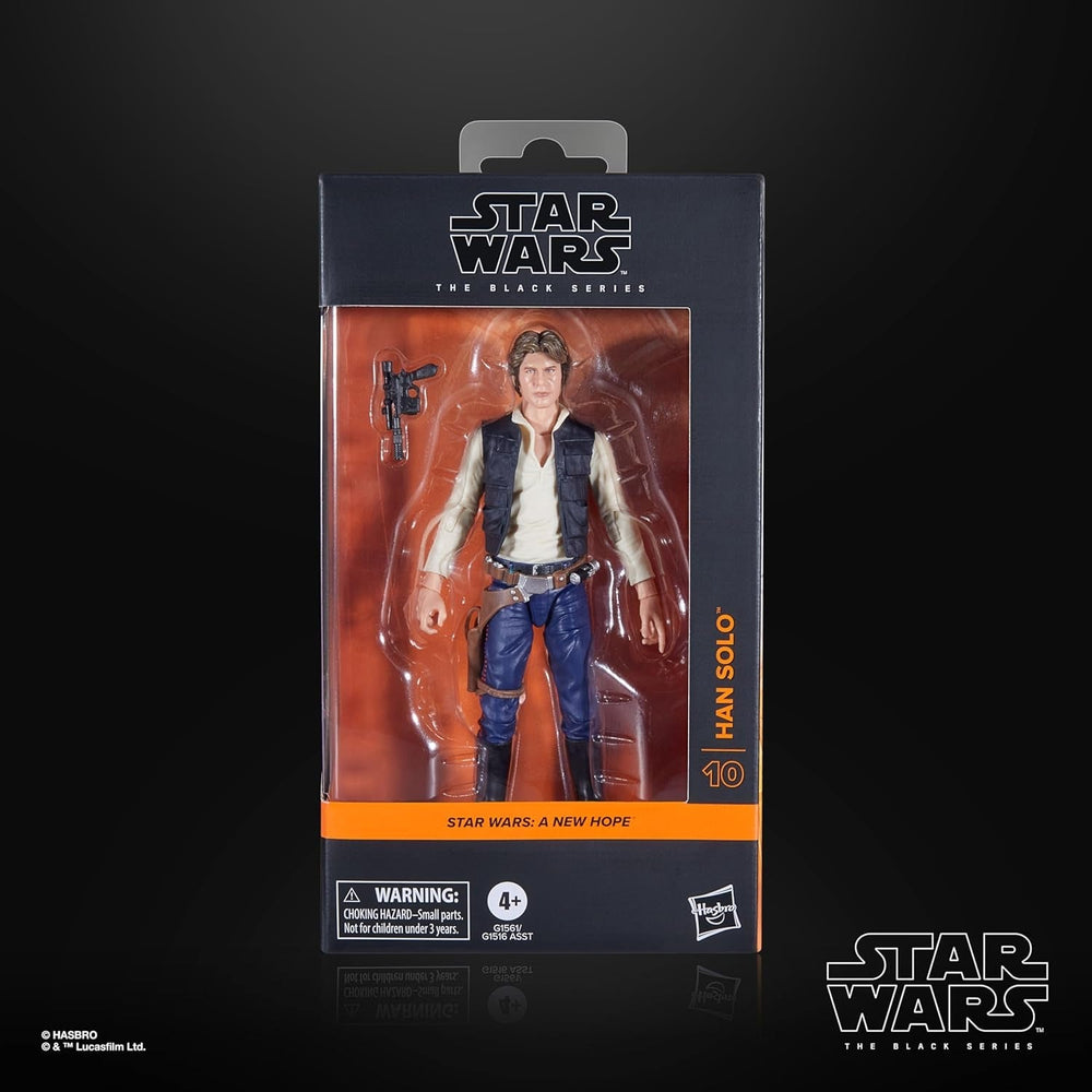 Star Wars The Black Series Han Solo, Star Wars: A Hope Premium Collectible akciófigura (15cm) Akciófigurák Naty Shop