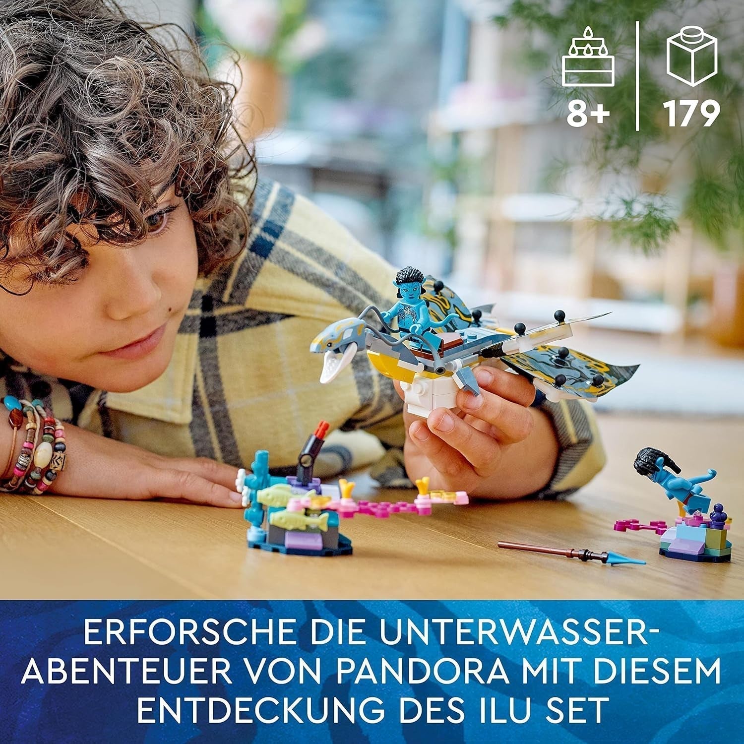 LEGO Avatar Az Ilu felfedezése vízi ösvény építőjáték víz alatti Pandora figurával gyűjtőkészlet gyerekeknek és filmrajongóknak 8 éves kortól 75575 építőkészlet Besuche den LEGO-Store