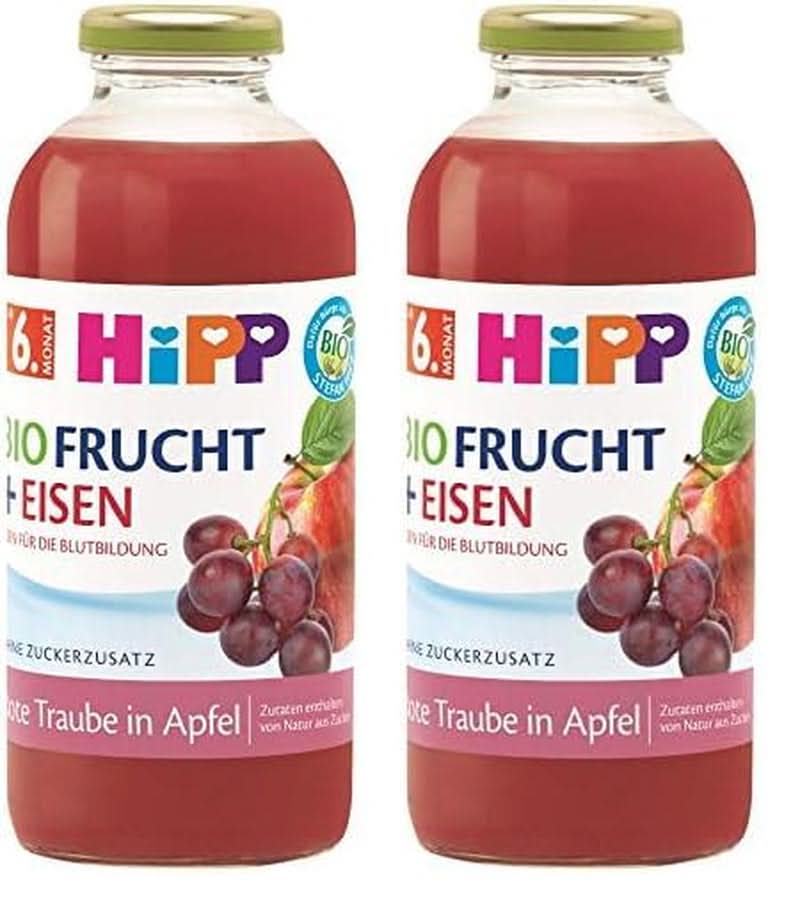 Hipp Bio italok gyümölcslével +, multigyümölcs C-vitaminnal, 6 db-os kiszerelésben (6 x 0,5 L) Anya és Gyermek Naty Shop 2 x 500 ml Piros gyümölcs