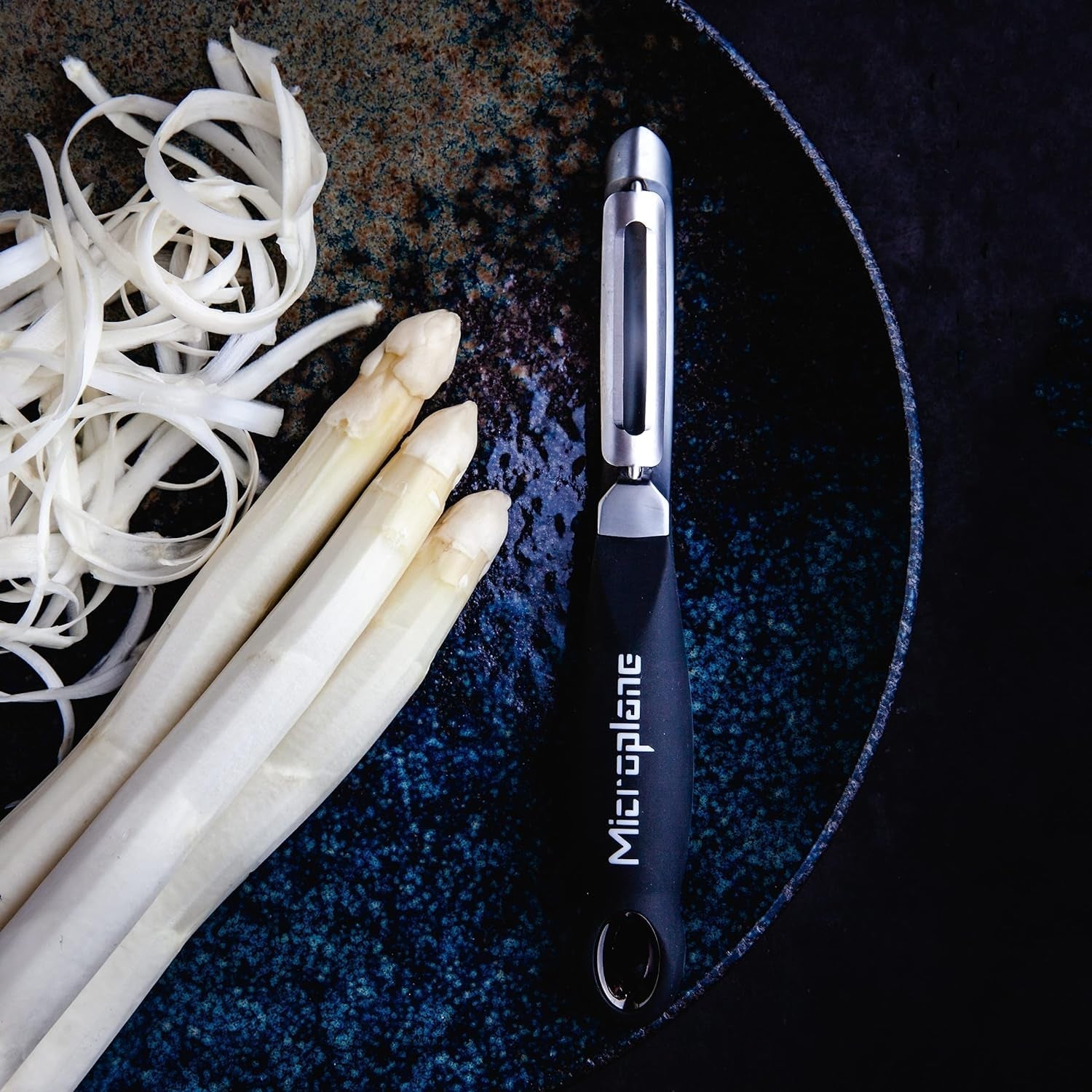 Naty Shop Microplane Professzionális duplapengés rozsdamentes acél kétkezes hámozó