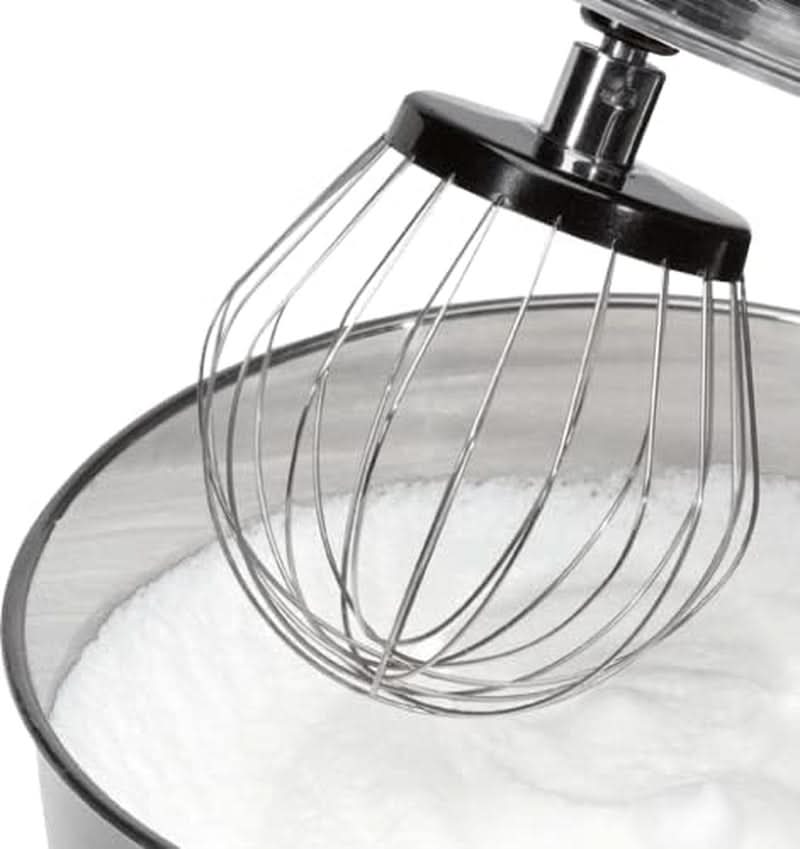 Bomann KM 398 CB Küchenmaschine, 8 Geschwindigkeitsstufen (0/1/2/3/4/5/6 + Puls), 6,3 literes Edelstahlschüssel Für Max. 3–3,5 Kg Teigzubereitung, 1200 Watt, Rot Mother and Child Naty Shop